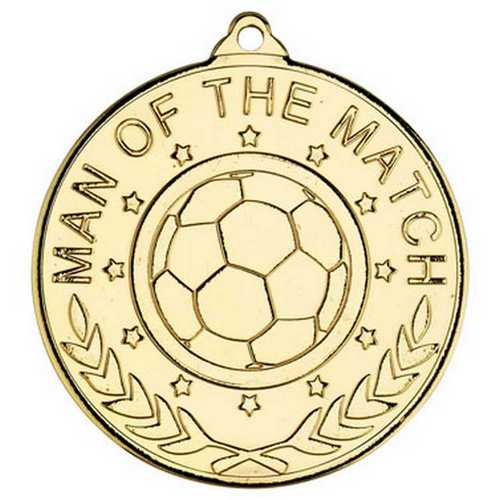 FOOTBALL MAN OF THE MATCH MEDAL