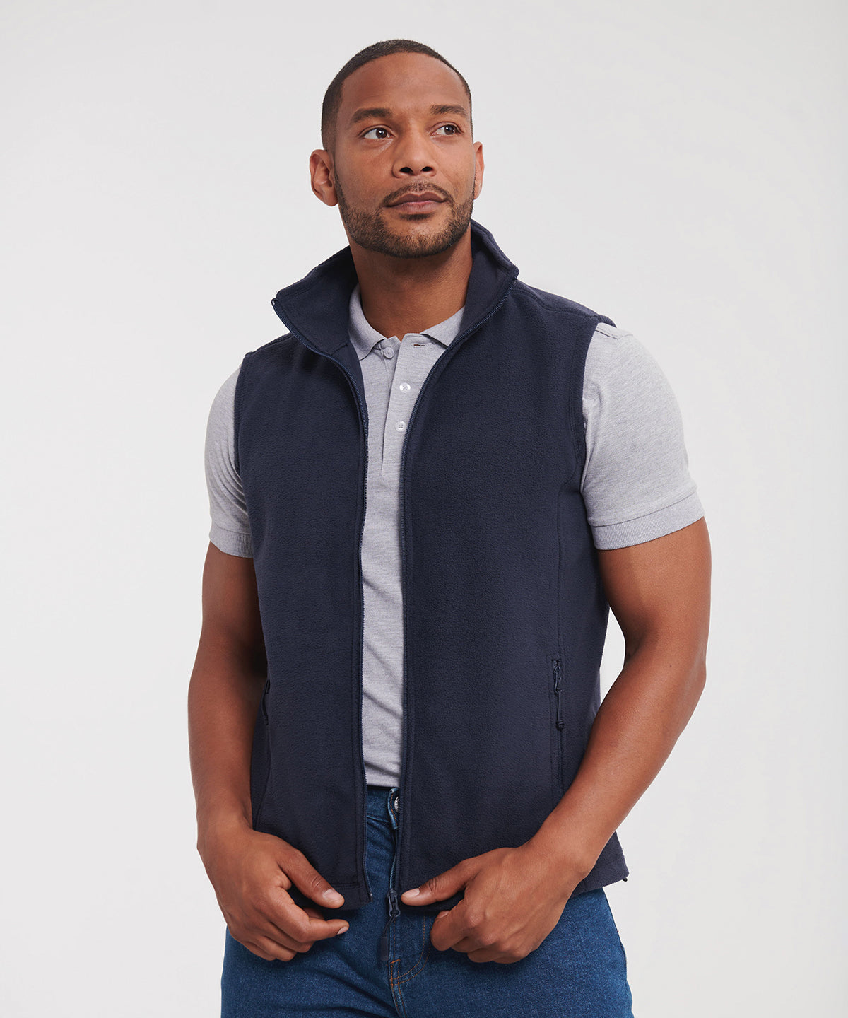 Russell Athletic 8720M Outdoor fleece gilet