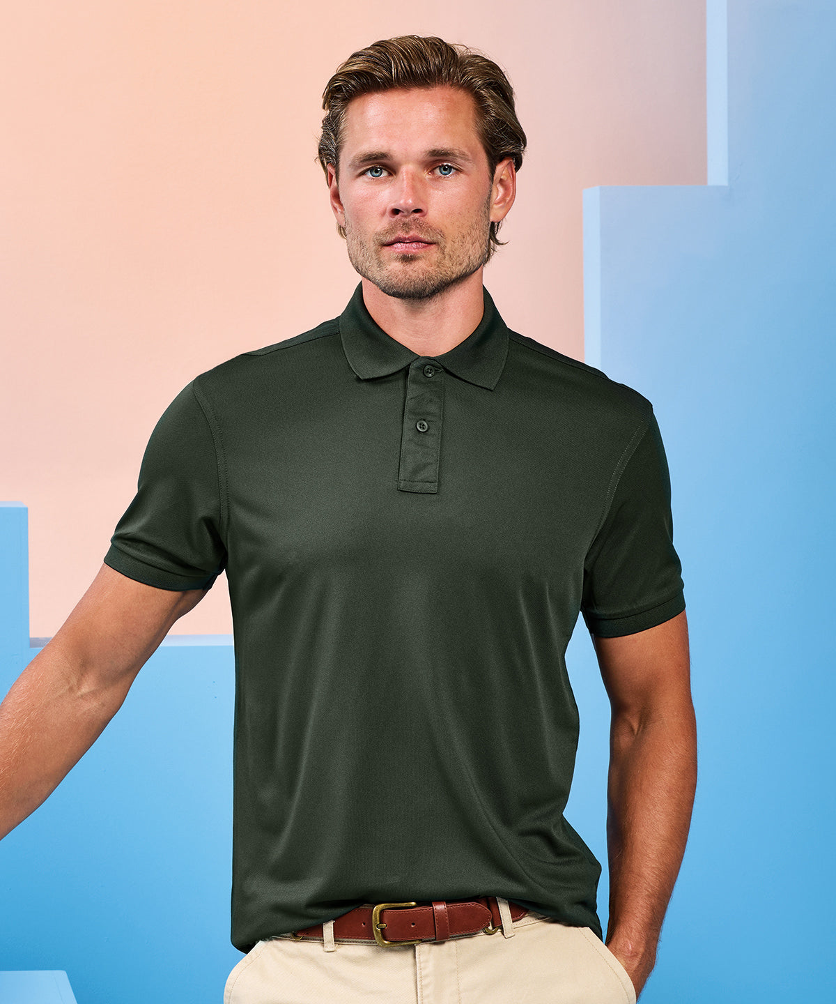 Asquith & Fox AQ001 PRINTGUARD recycled polyester polo