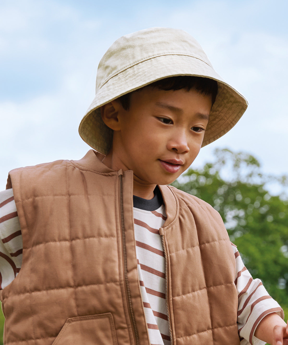 Beechfield B688B Junior vintage bucket hat