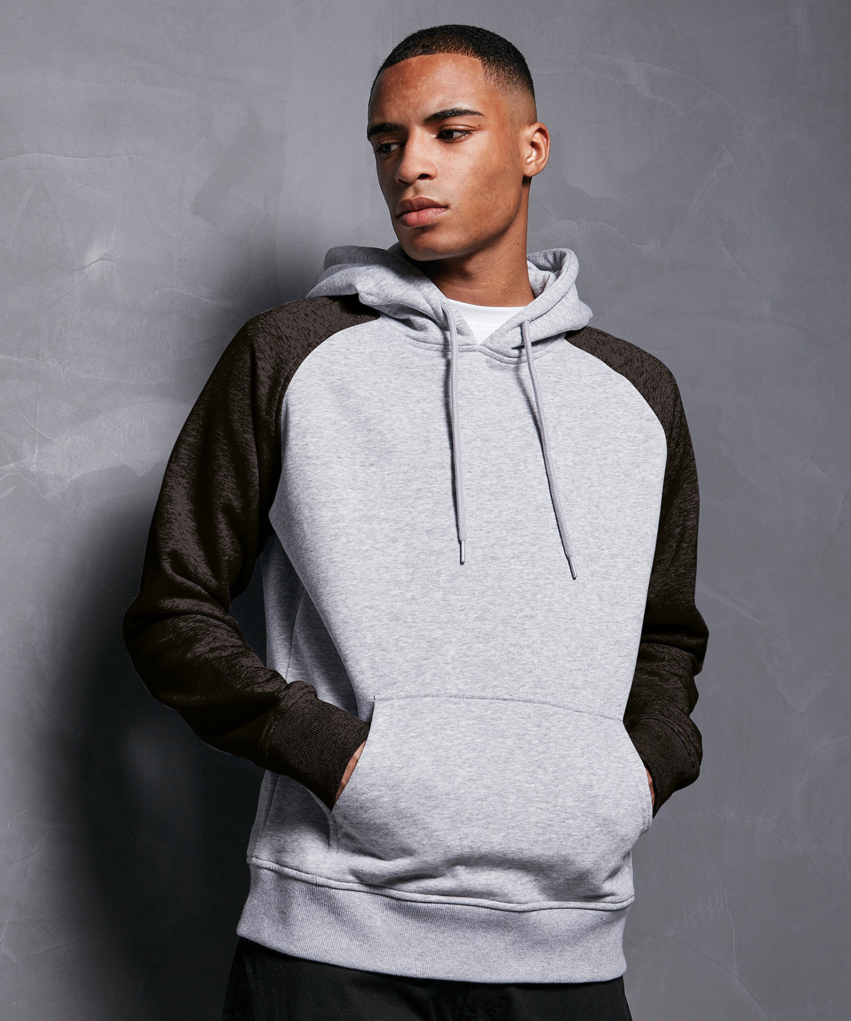 Build Your Brand Basic BB005 Basic raglan hoodie