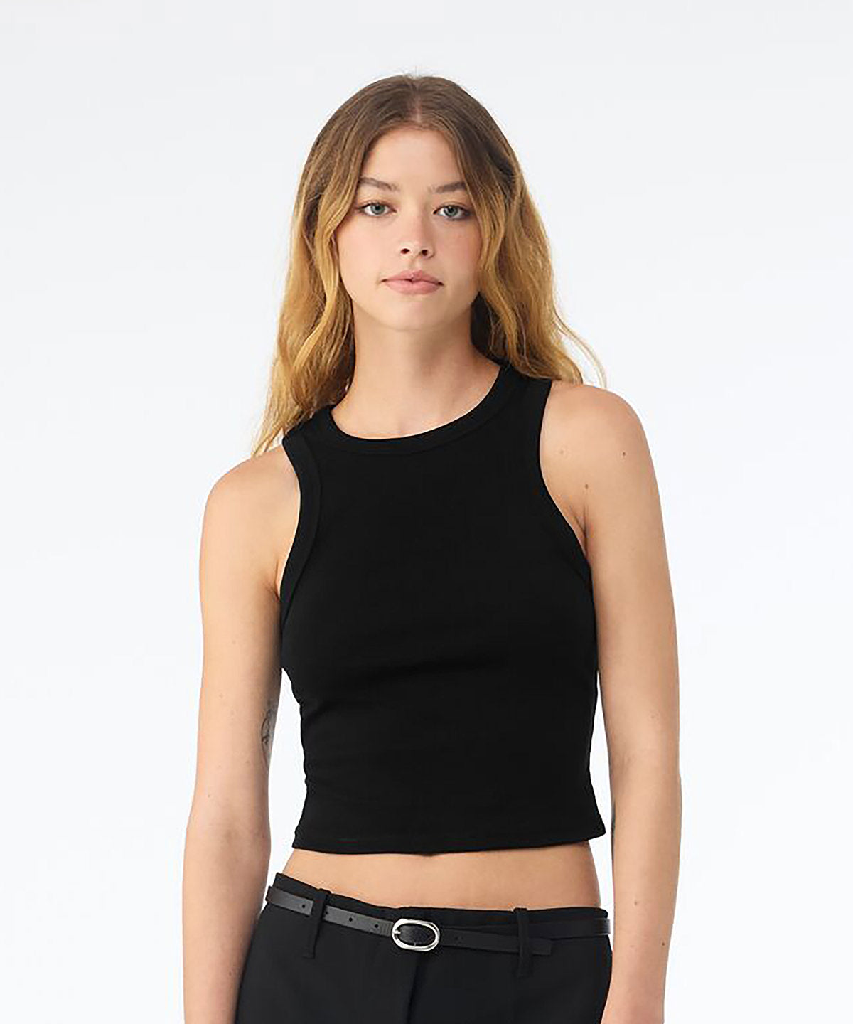 Bella Canvas BE141 Women’s micro rib racer tank