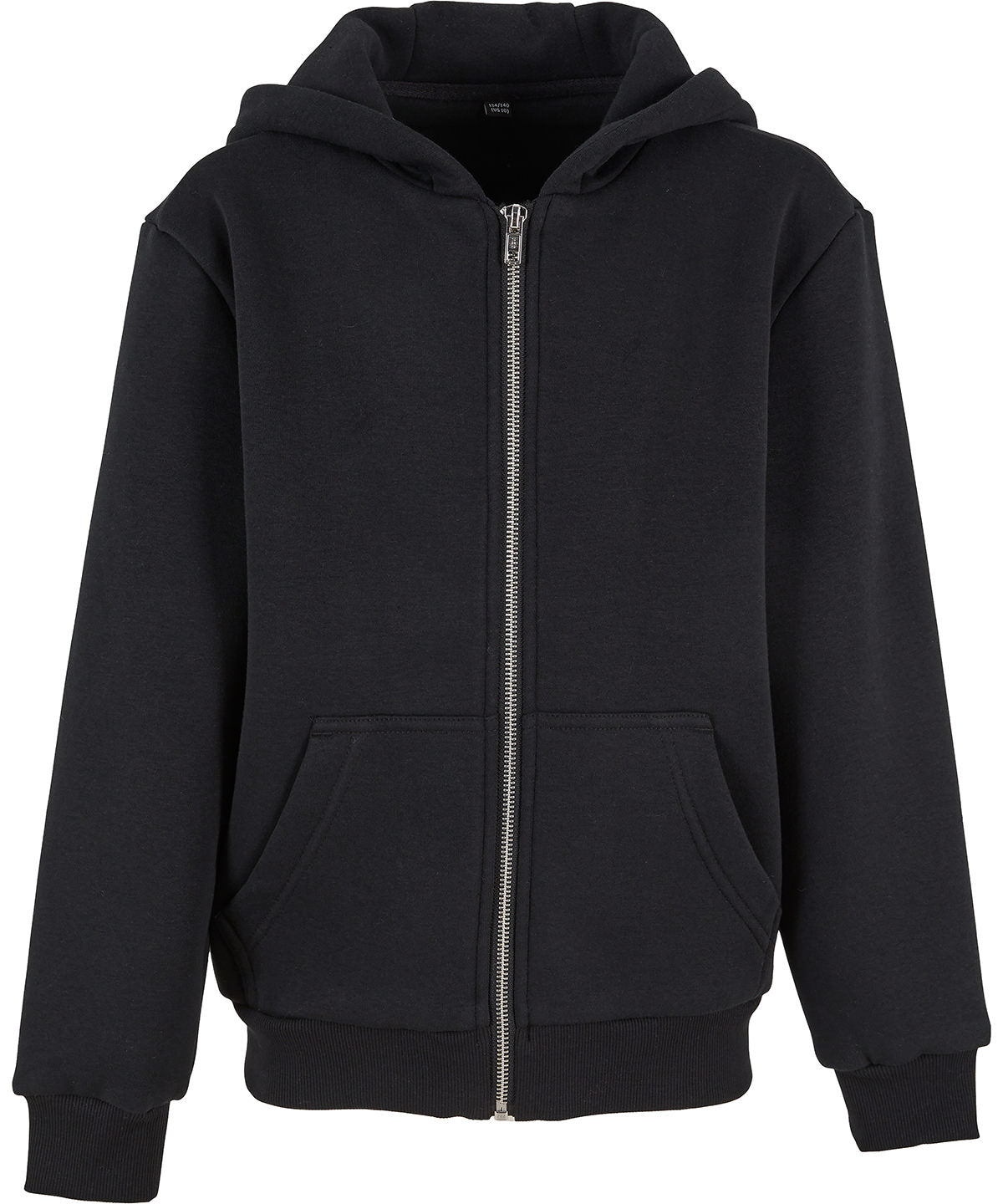 Build Your Brand BY316 Kids fluffy zip hoodie