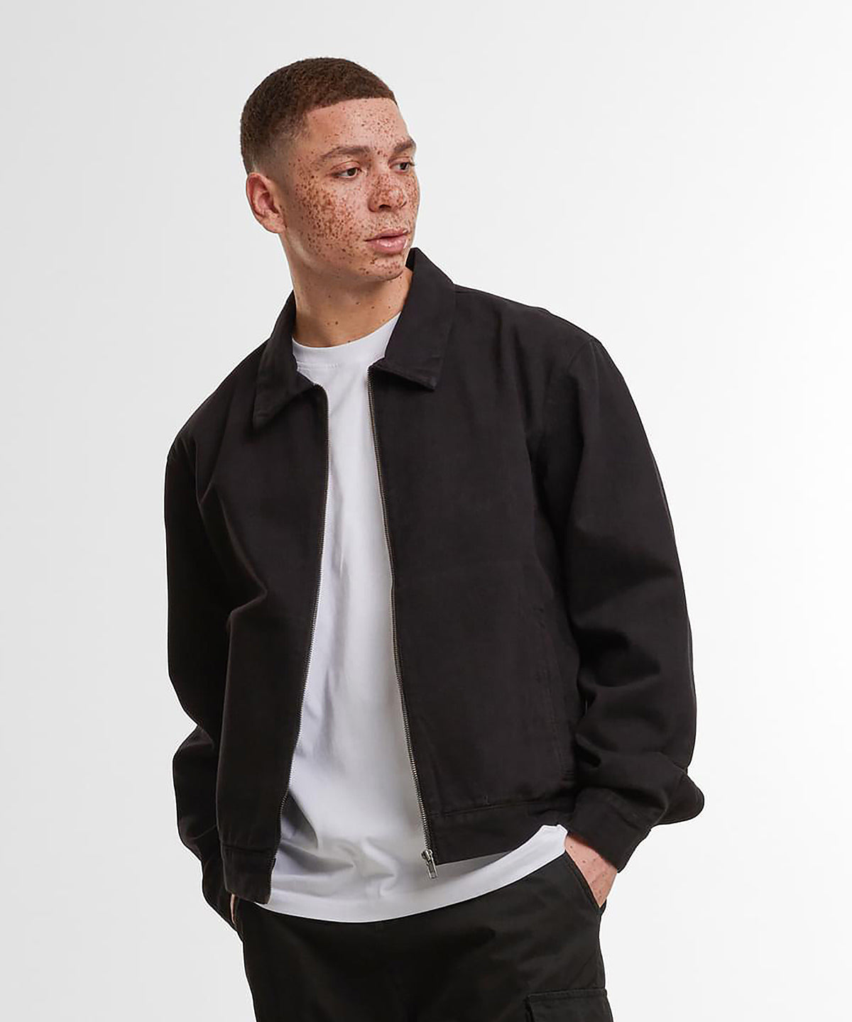 Build Your Brand BY428 Basic workwear jacket