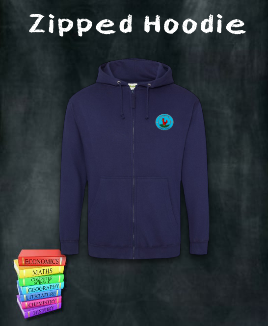 Croesy Primary Zipped Hoodie