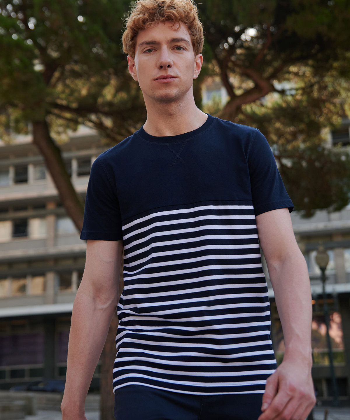 Front Row FR135 Short-sleeved Breton T