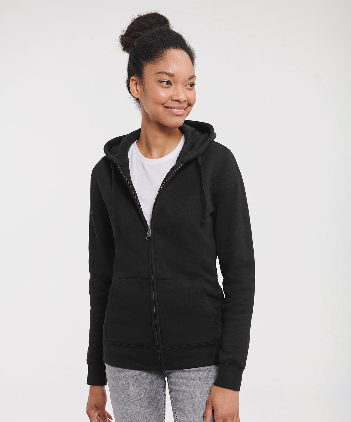 Russell Athletic J266F Women's authentic zipped hooded sweatshirt
