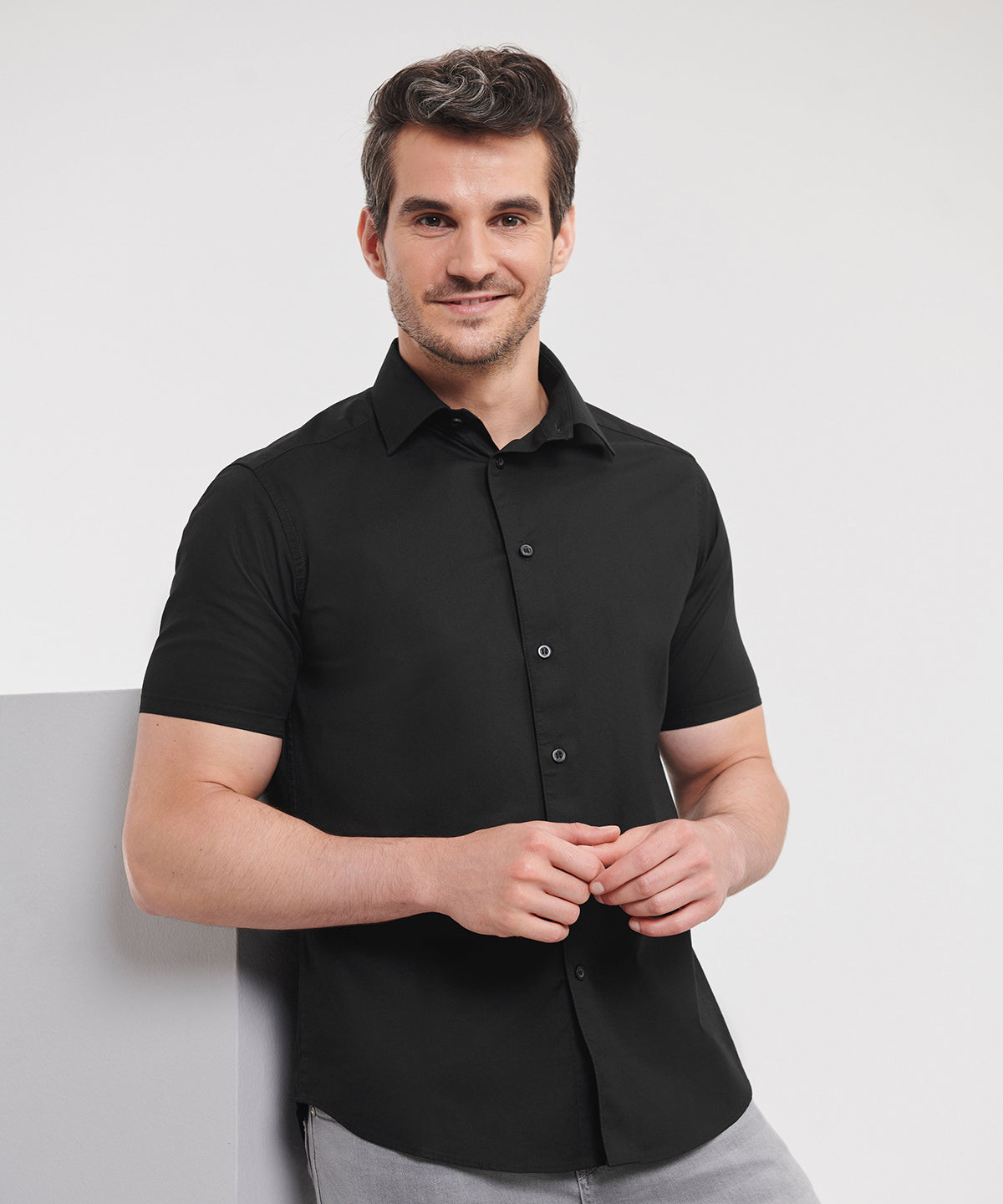 Russell Athletic Collection J947M Short sleeve easycare fitted shirt