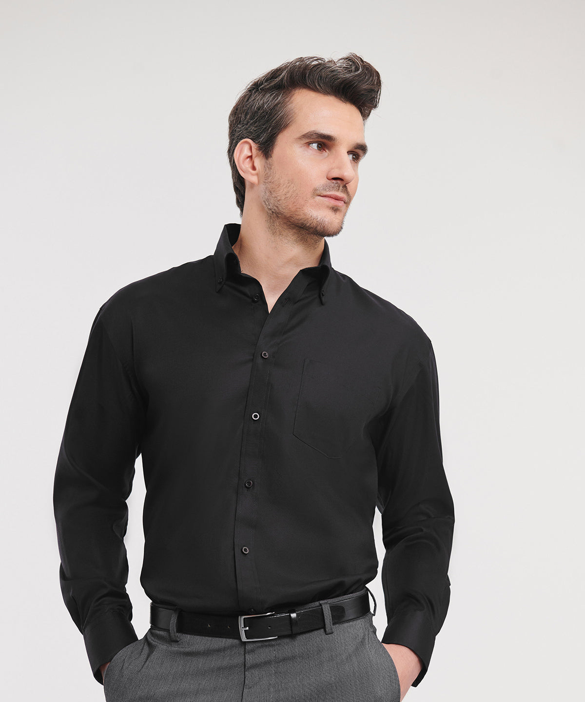 Russell Athletic Collection J956M Long sleeve ultimate non-iron shirt