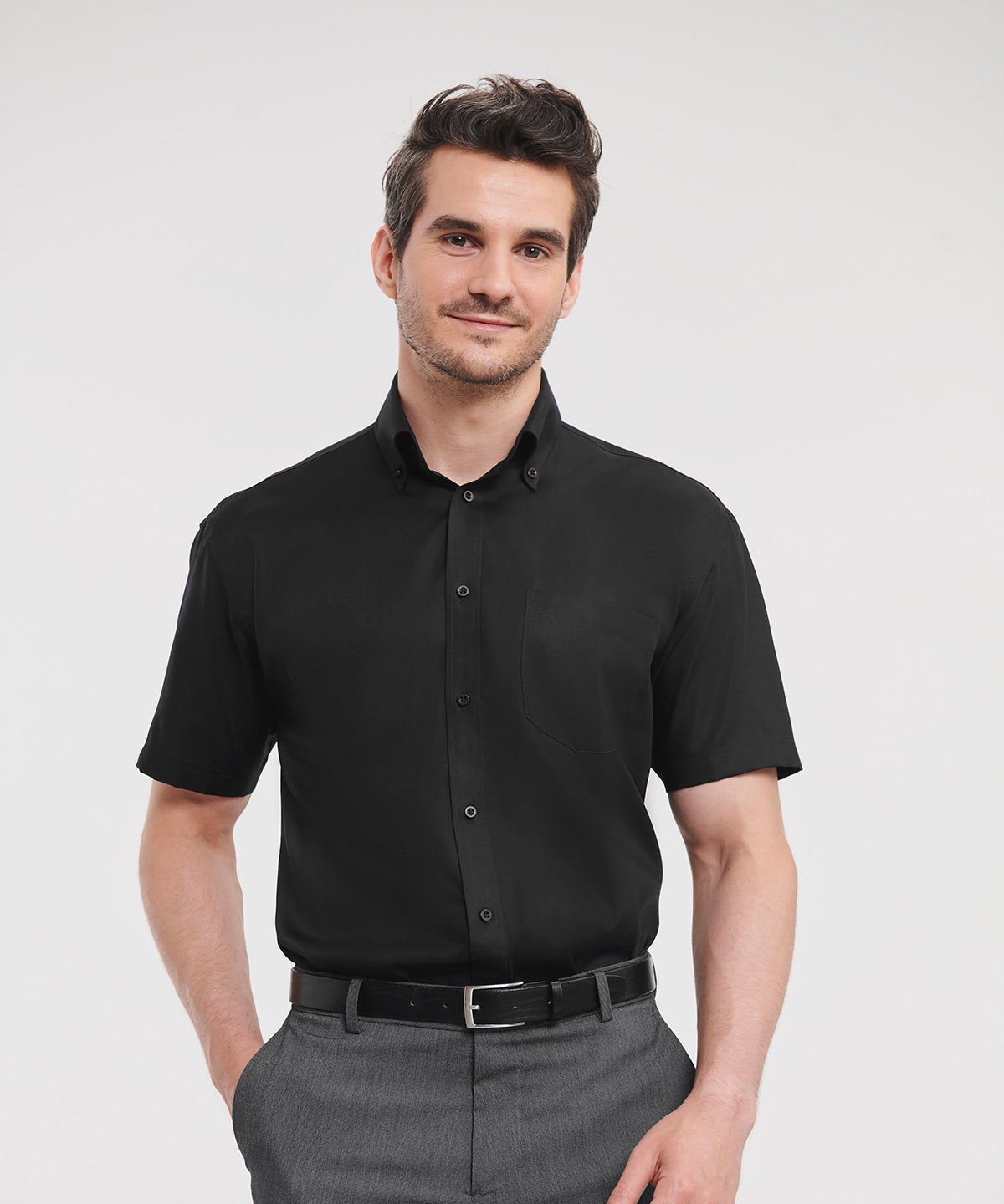 Russell Athletic Collection J957M Short sleeve ultimate non-iron shirt