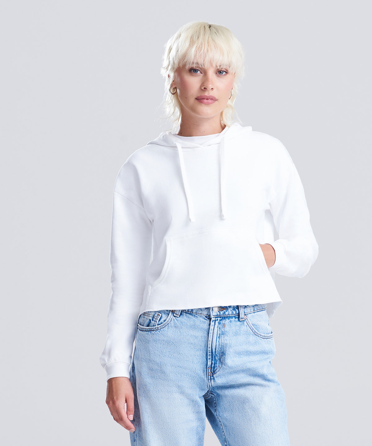 AWDis Just Hoods JH016 Women's cropped hoodie