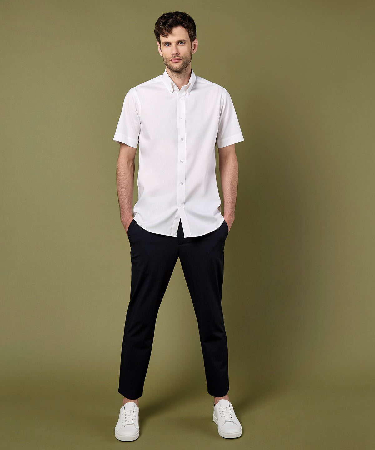 Kustom Kit KK187 Premium Oxford shirt short-sleeved (tailored fit)