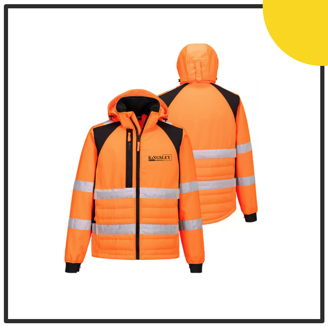 Portwest - CD863 - WX2 Eco Hi-Vis Hybrid Jacket