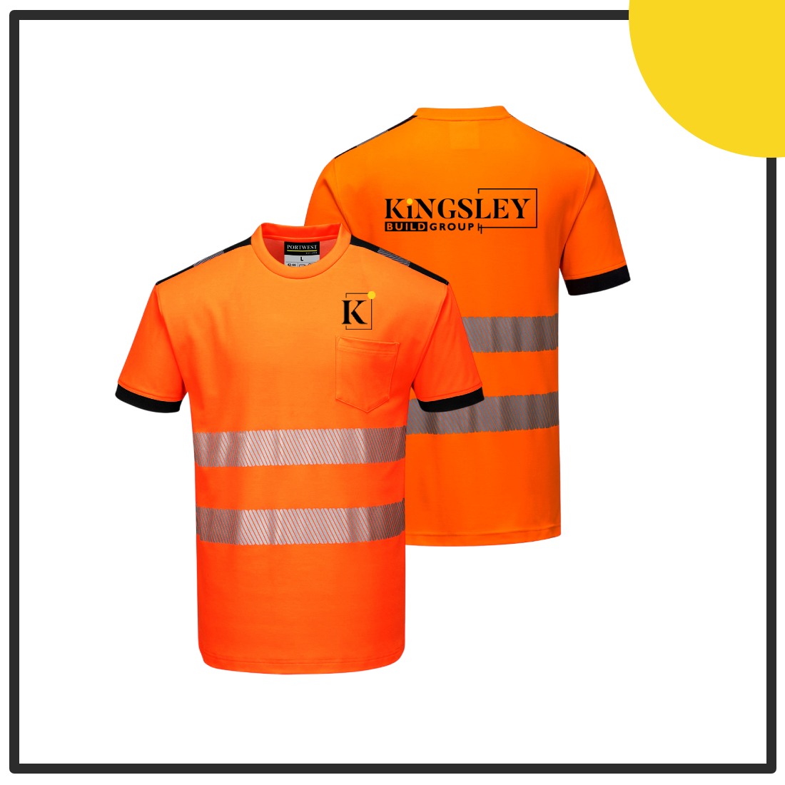 Portwest PW3T181 Hi-Vis Cotton Comfort T-Shirt