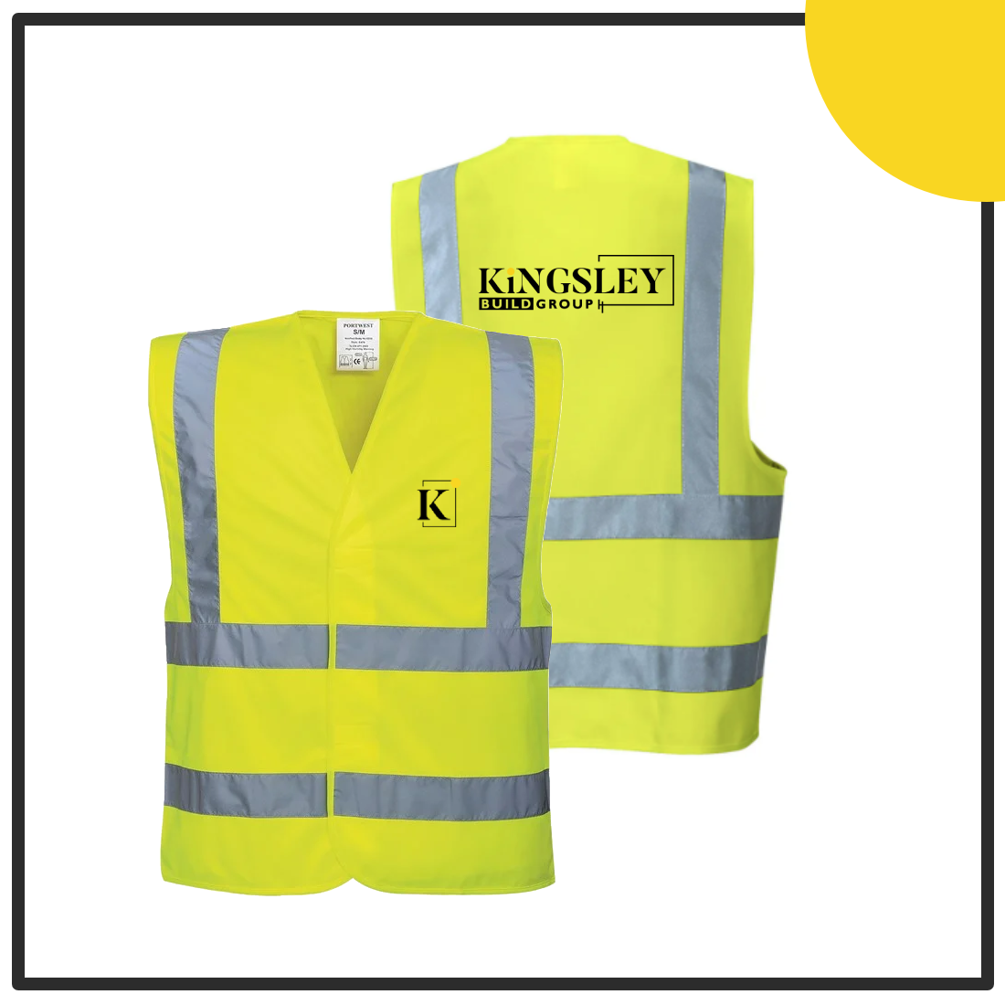 Portwest - PW002 Hi-vis two-band-and-brace vest (C470)