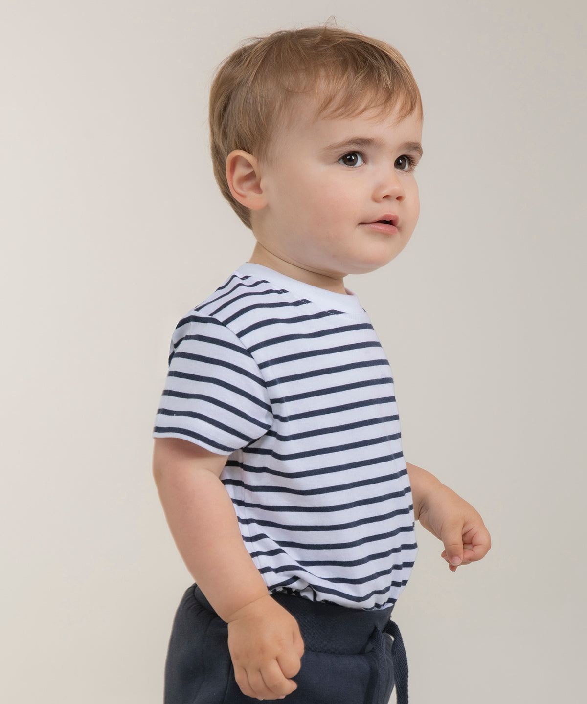 Larkwood LW27T Short sleeve striped t-shirt