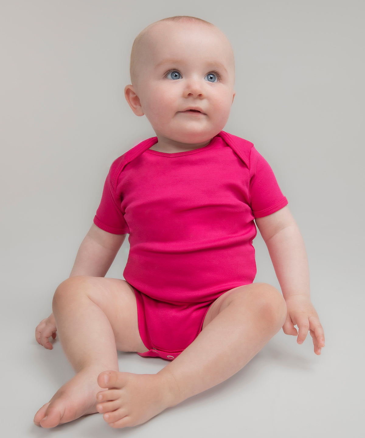 Larkwood LW55T Short-sleeved bodysuit with envelope neck opening