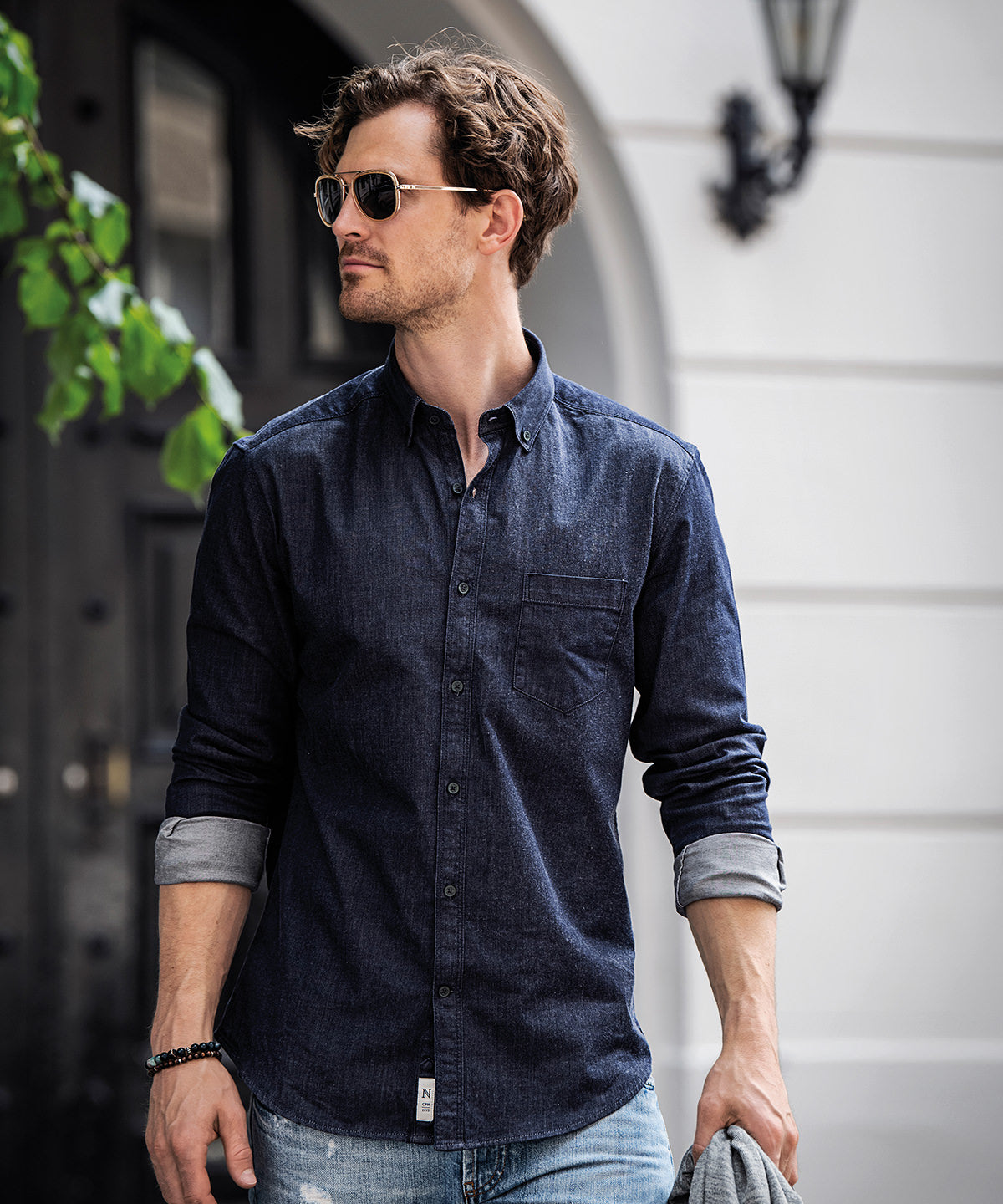 Nimbus NB65M Torrance slim fit – raw and stylish denim shirt