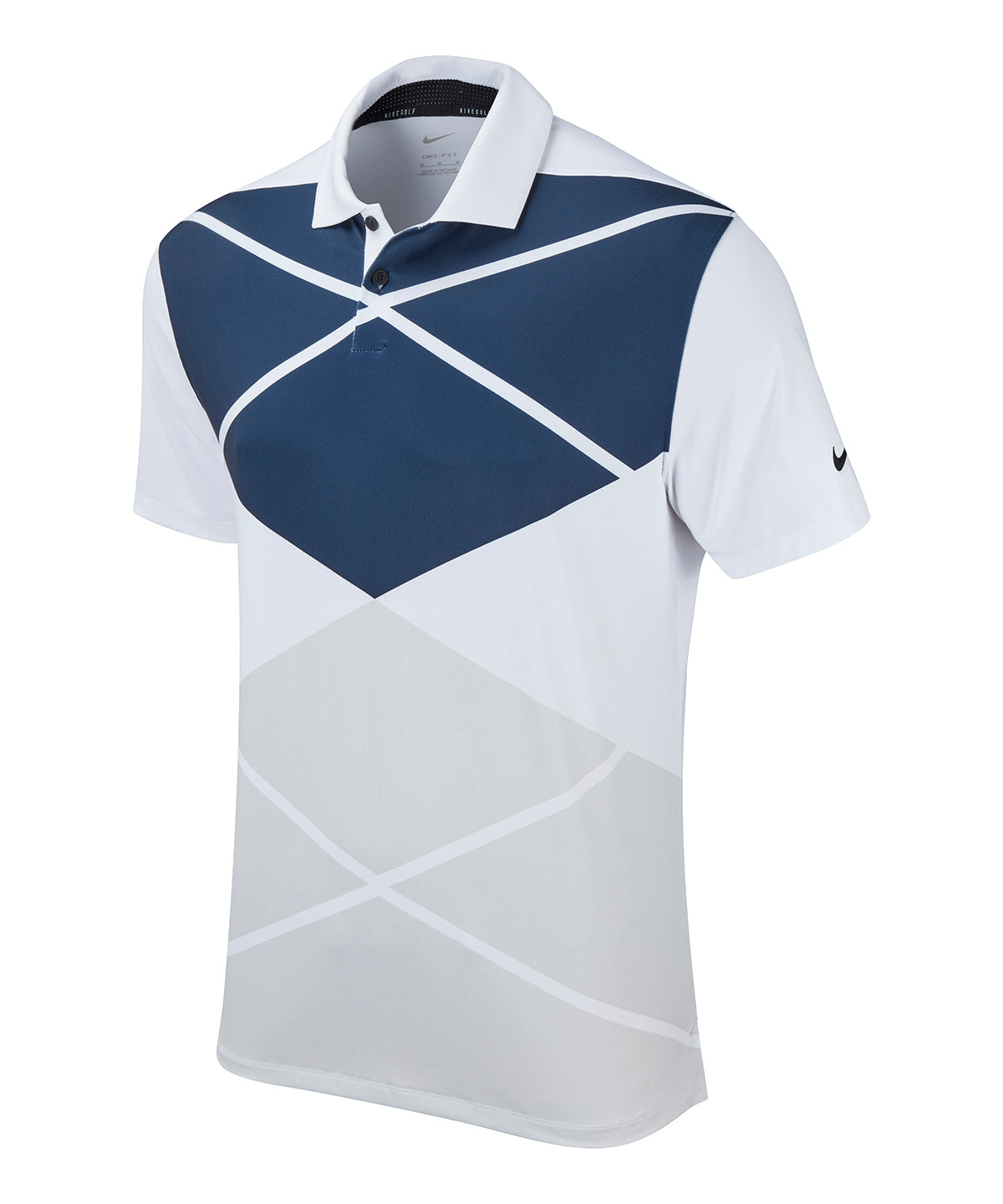 Nike NK338 Nike Vapor argyle print polo