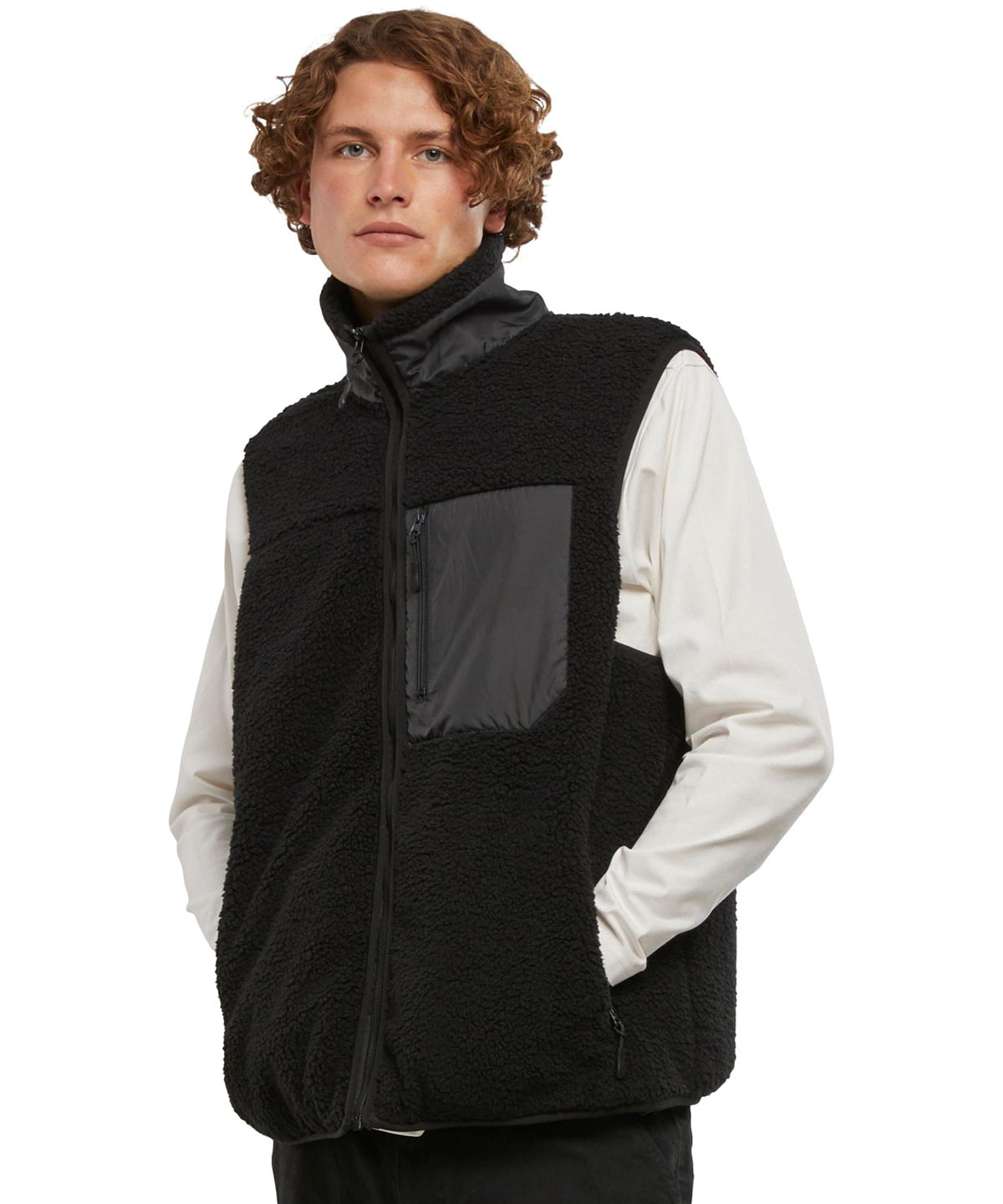 New Morning Studios NM050 Bonded sherpa vest
