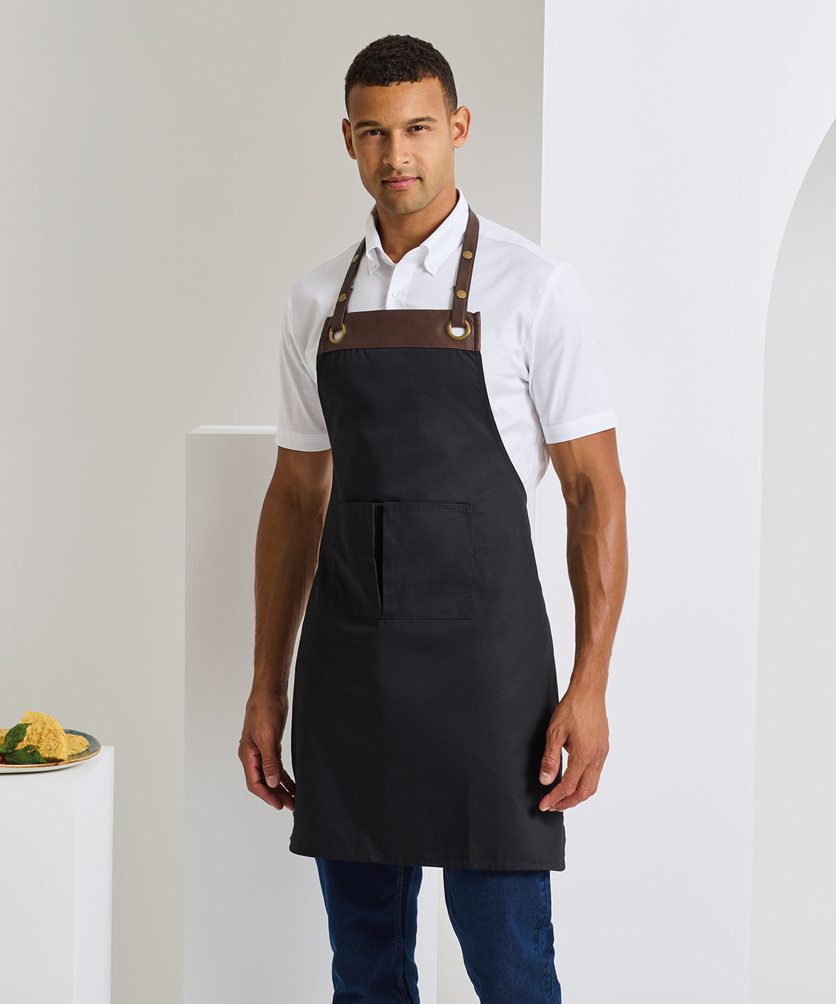 Premier PR123 Espresso bib apron