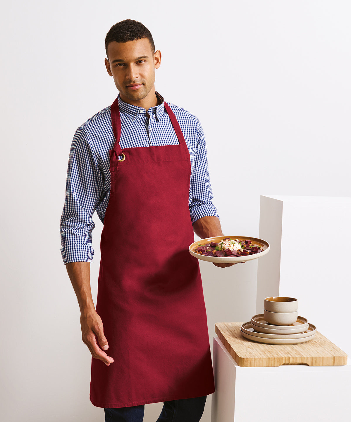 Premier PR130 Calibre heavy cotton canvas bib apron