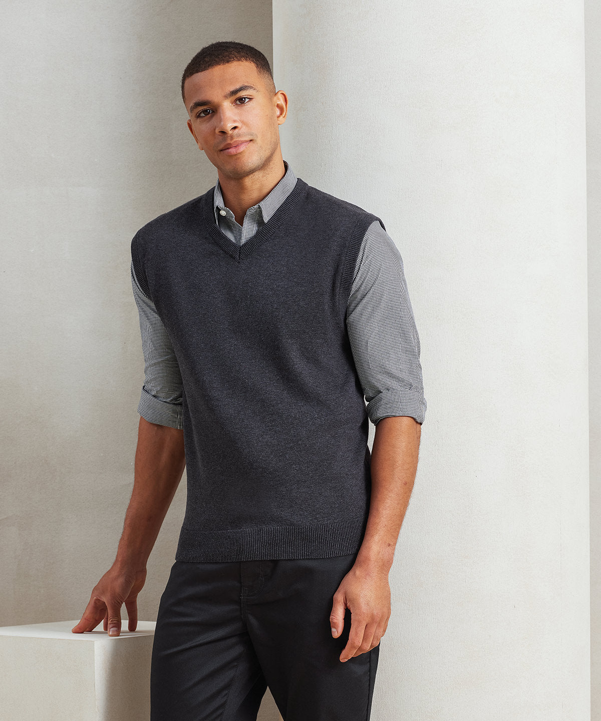 Premier PR699 Sleeveless knitted sweater