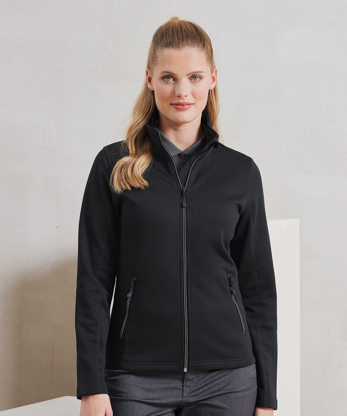 Premier PR809 Women’s Spun Dyed Recycled Zip-Through Sweat