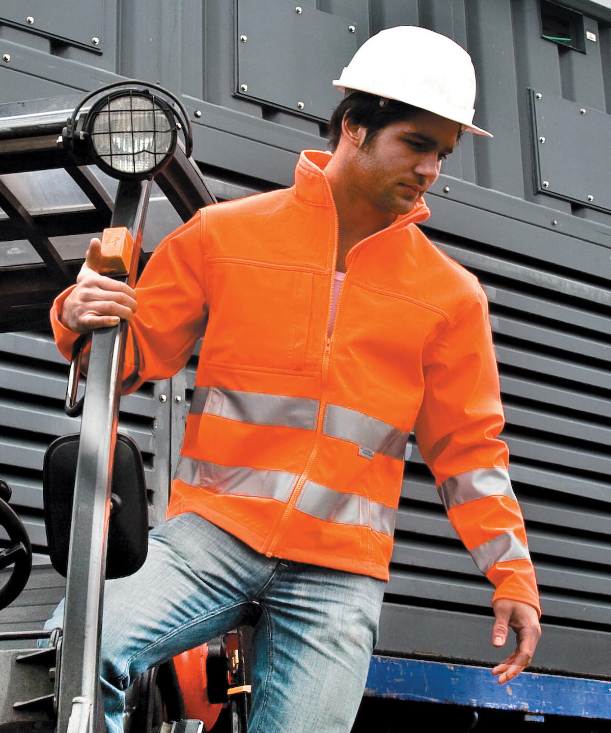 Result Safeguard R117A High-viz softshell jacket