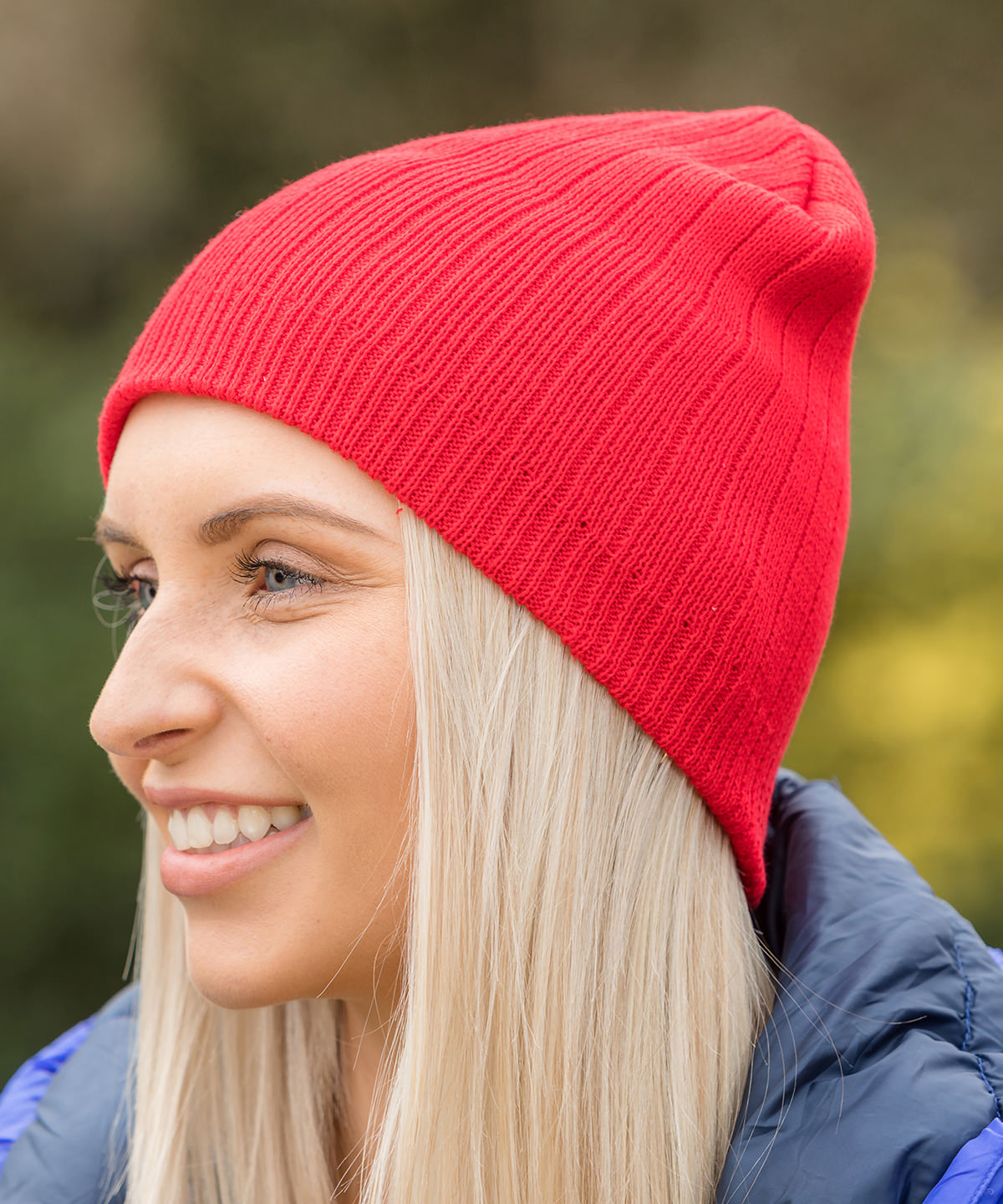Result Winter Essentials RC074 Cotton knitted beanie hat