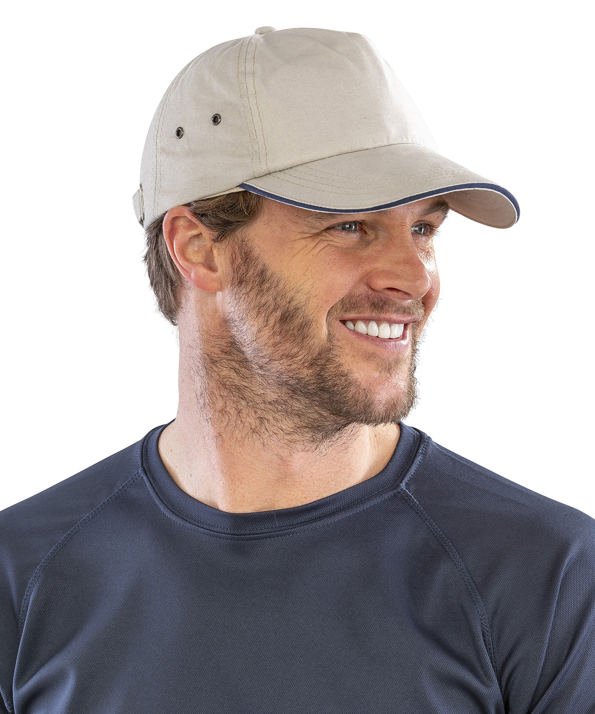 Result Headwear RC72X Printers plush cotton 5-panel cap