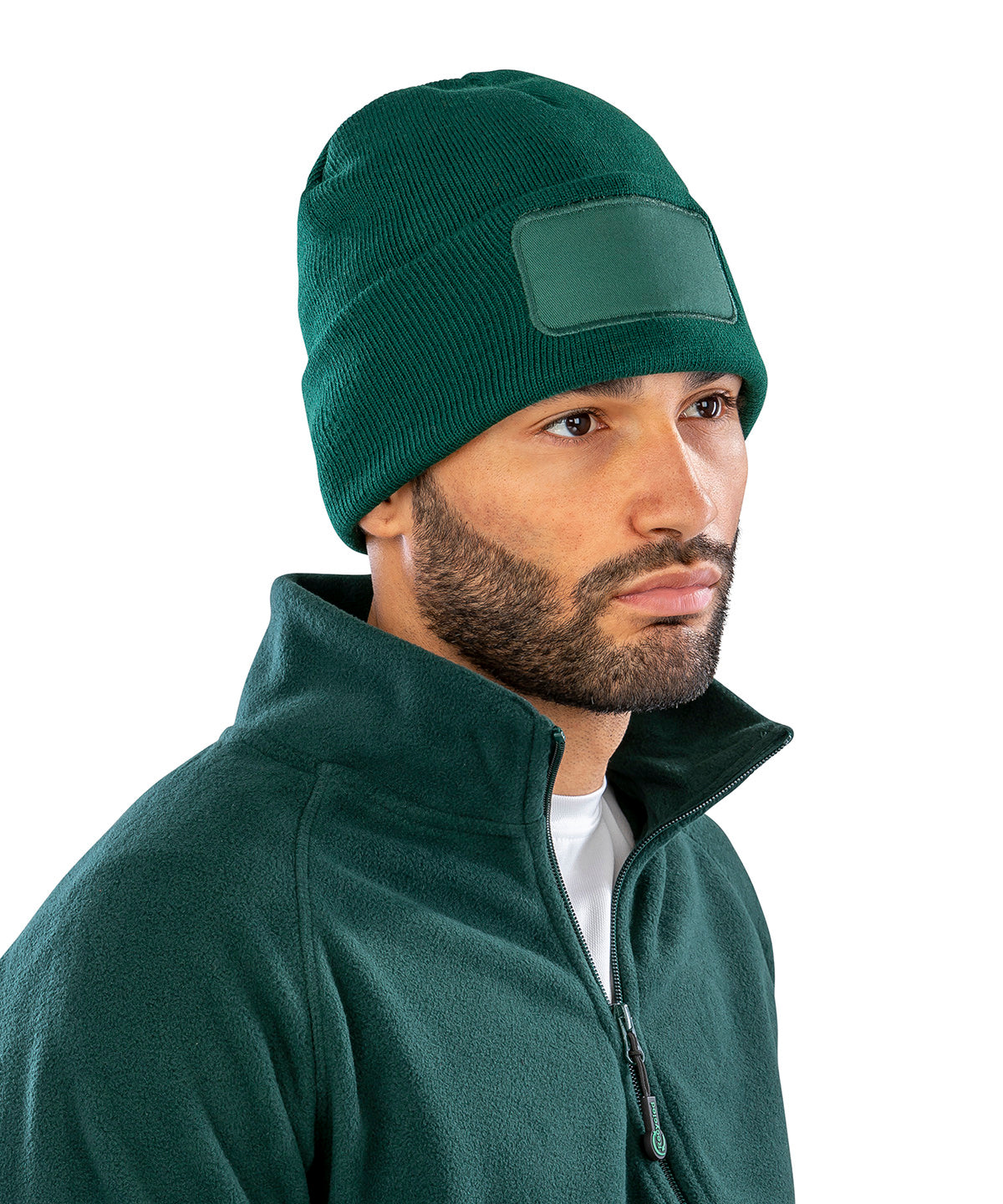 Result Recycled RC927 Recycled double knit printers beanie