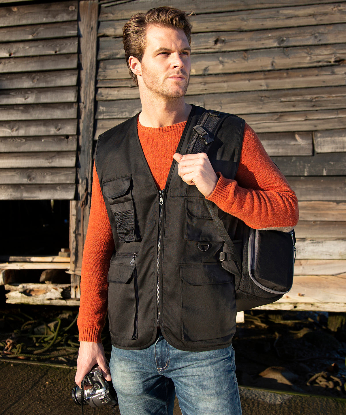 Result Workguard RE45A Adventure safari waistcoat