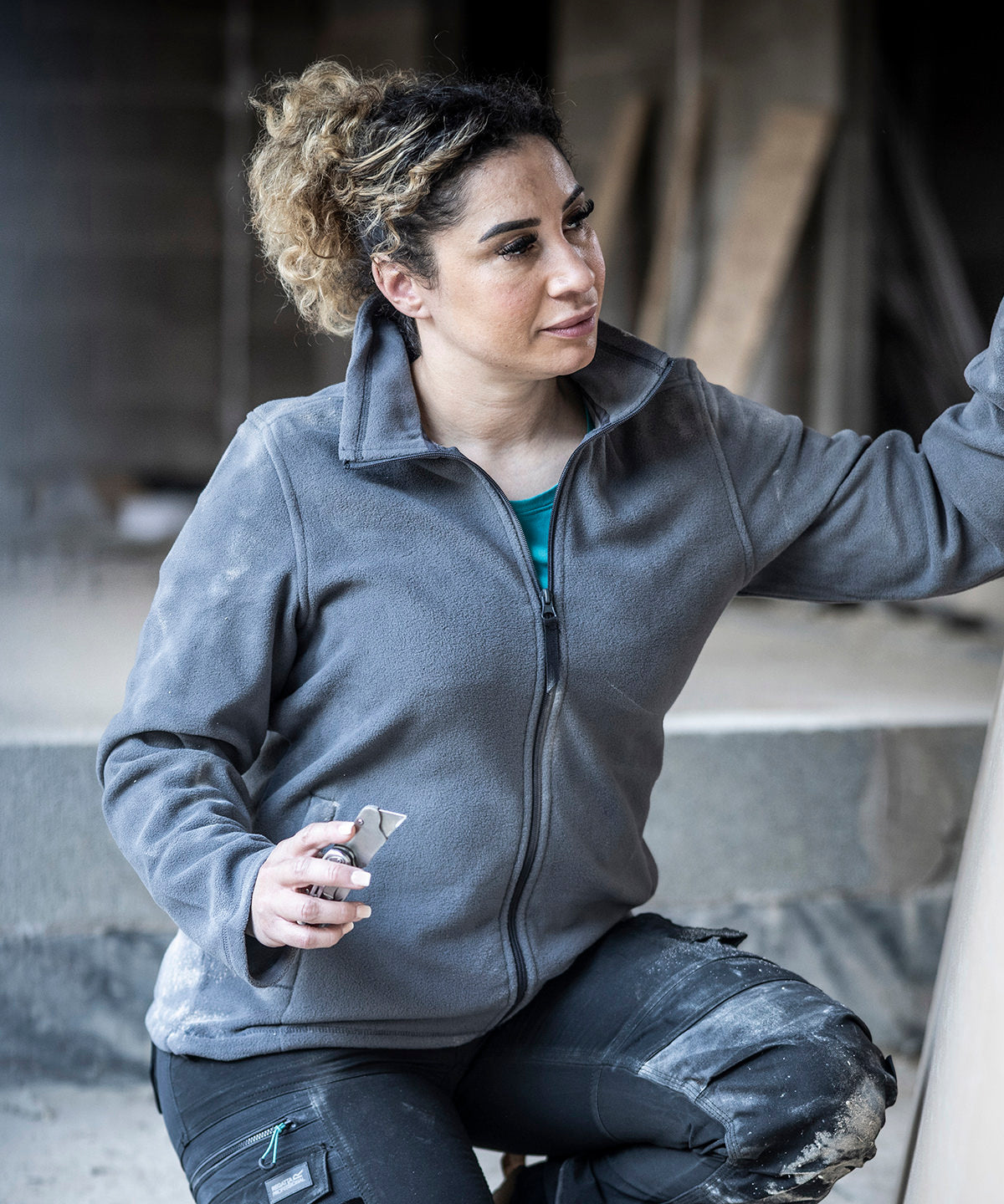 Regatta Professional RG140 Women's full-zip microfleece