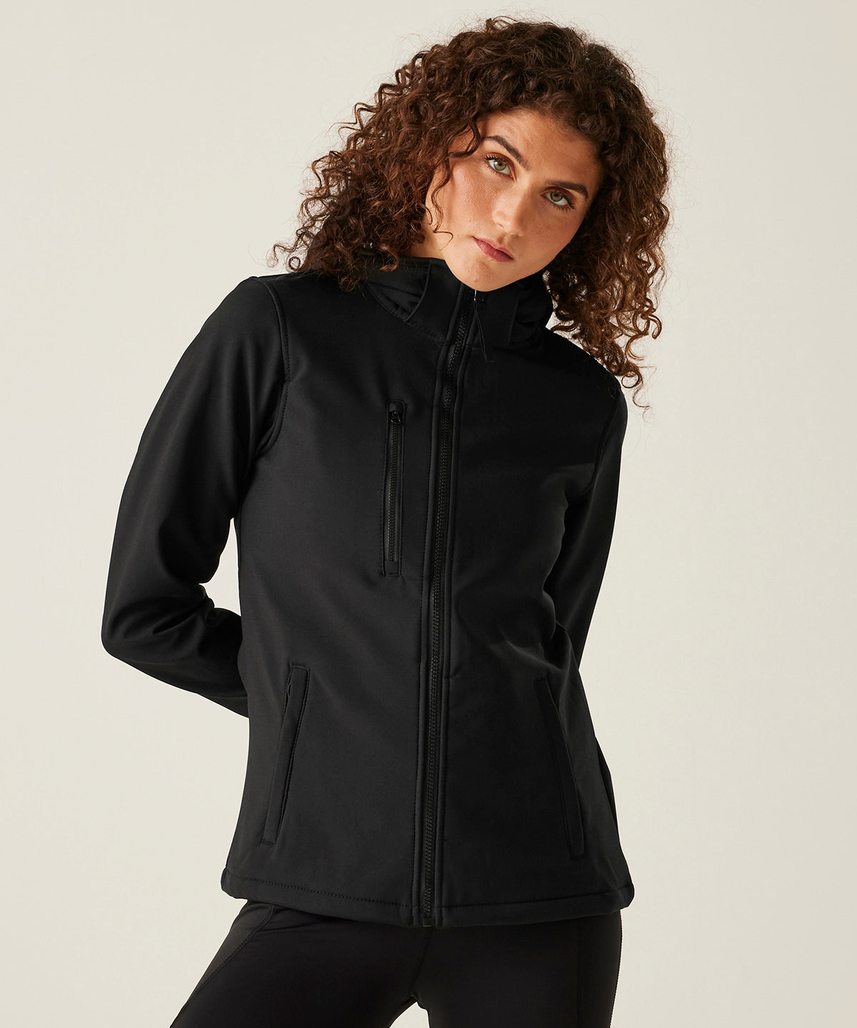 Regatta Professional RG153 Women's venturer 3-layer hooded softshell jacket