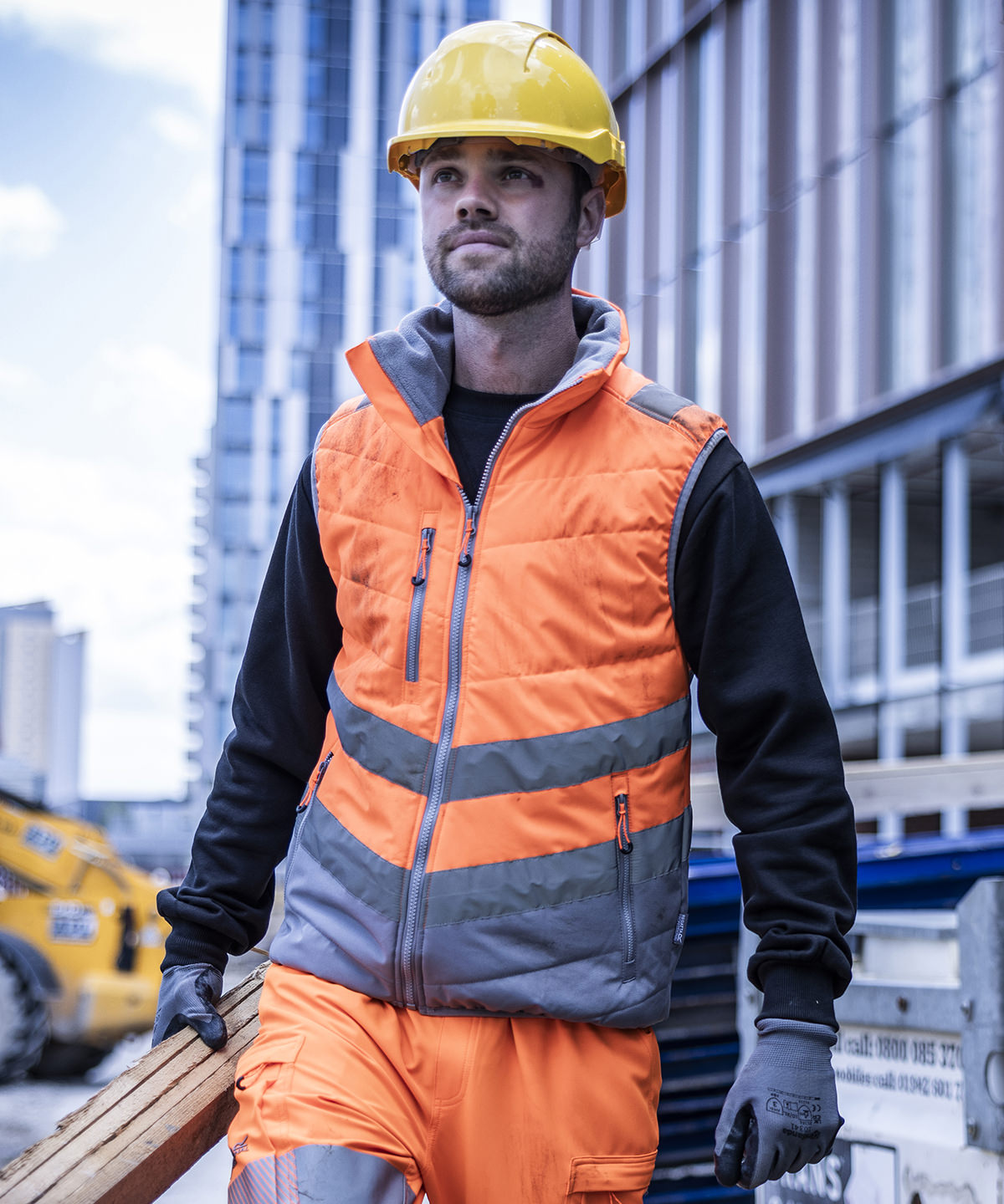 Regatta High Visibility RG486 Hi-vis two-tone thermal bodywarmer