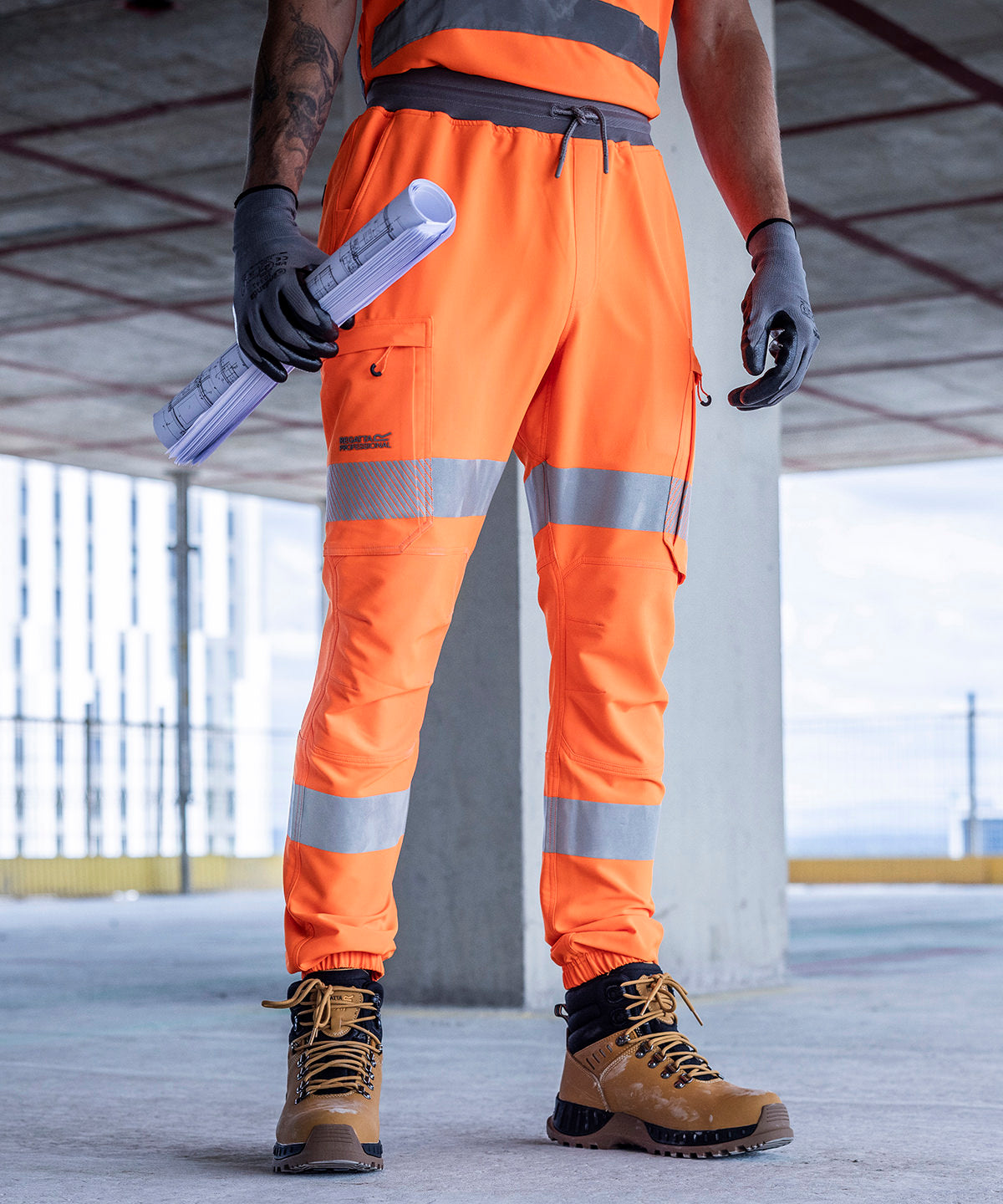 Regatta High Visibility RG489 Hi-vis Prolite joggers