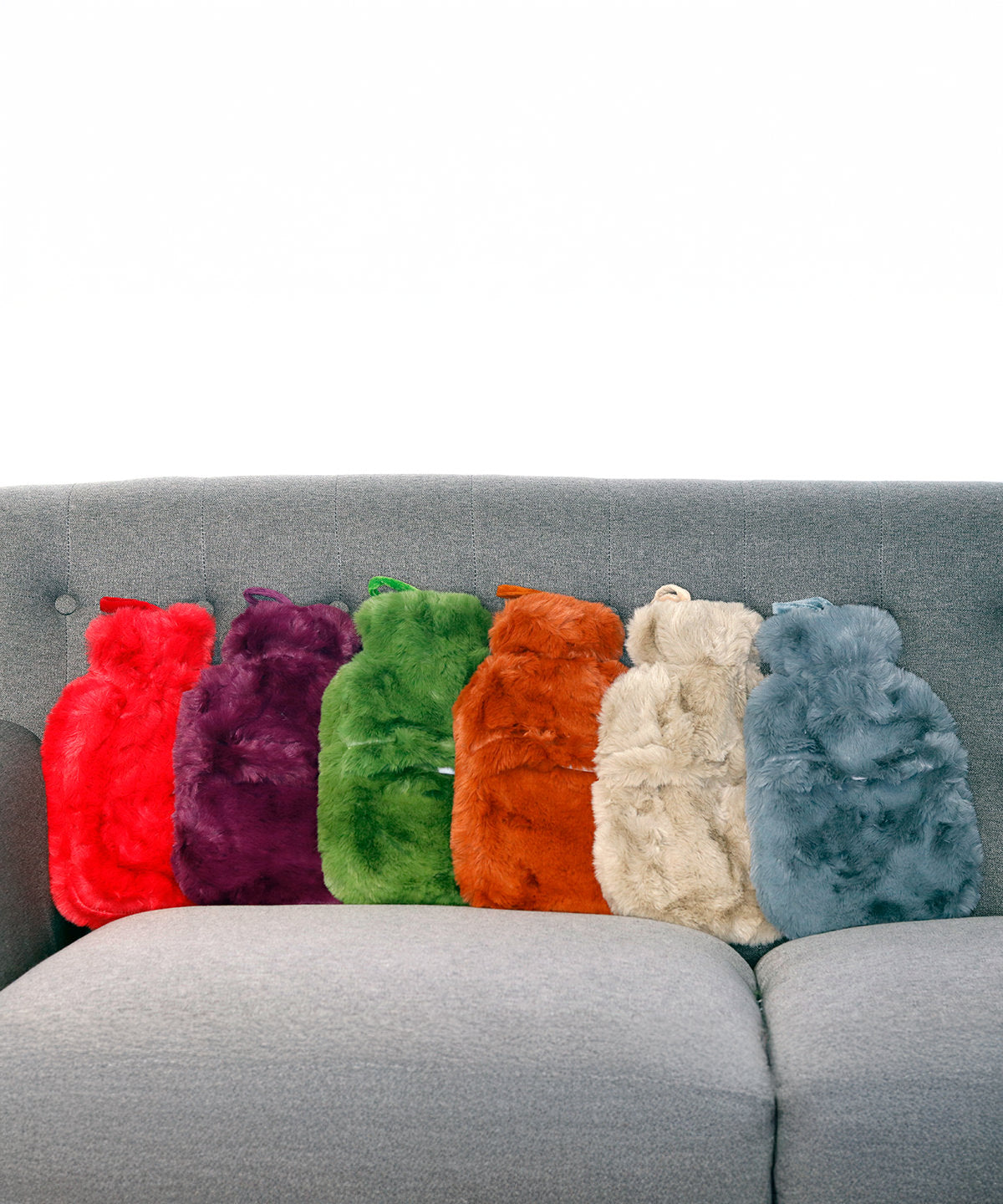 Ribbon RI021 Super luxury faux fur hot water bottle and cover