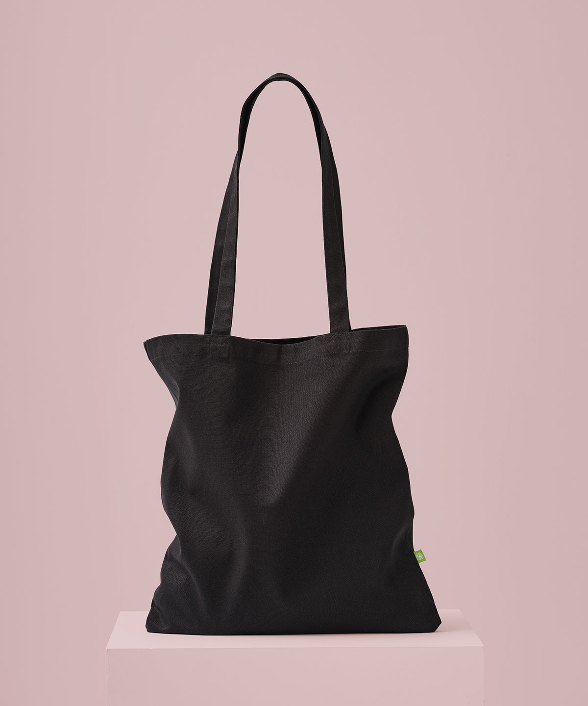 Nutshell® RL065 Premium organic canvas shopper long handle
