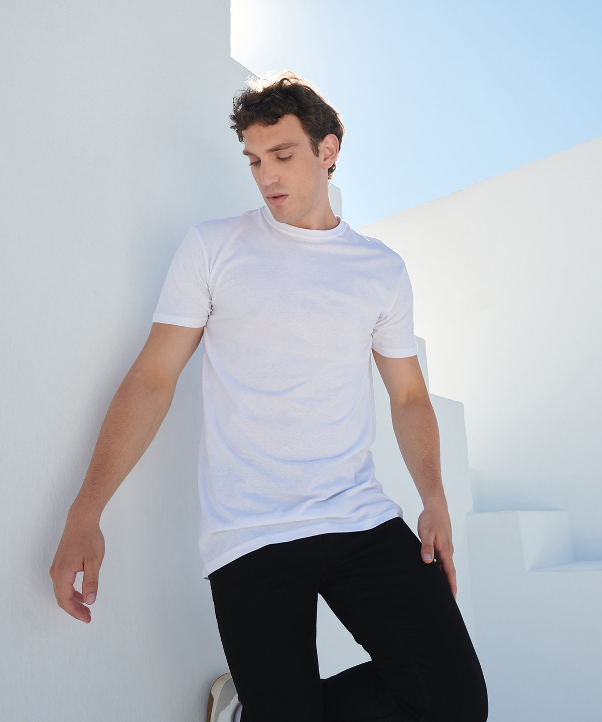 SF SF258 Longline t-shirt with dipped hem