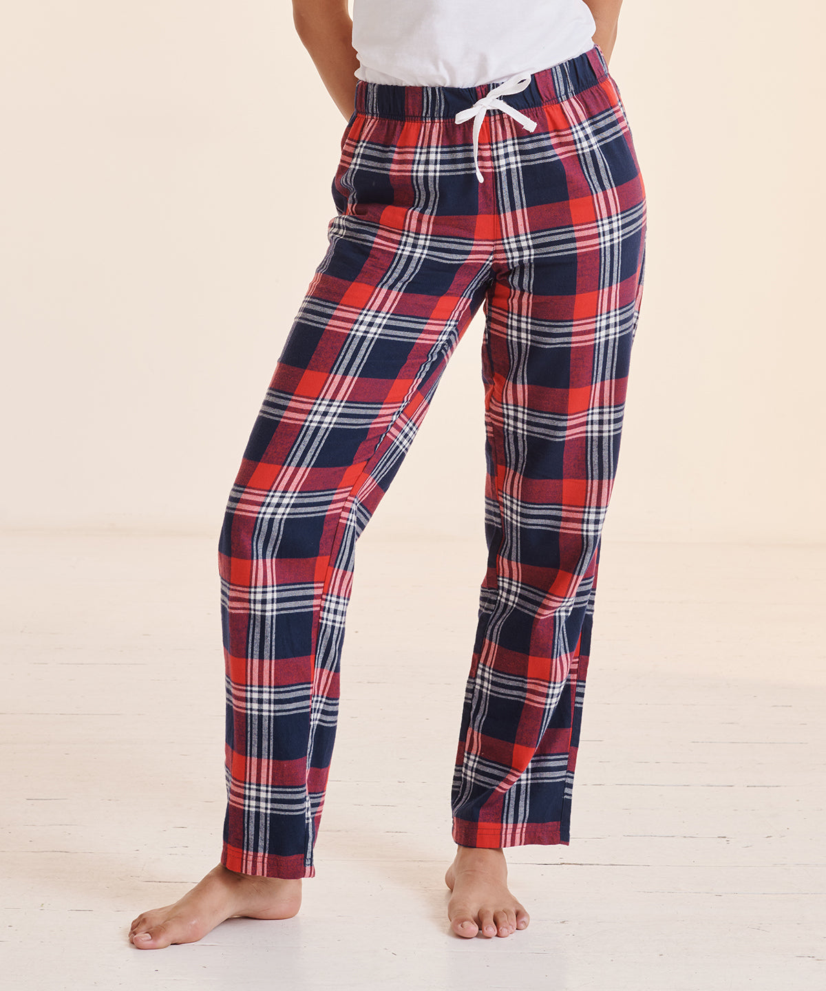 SF SK083 Women's tartan lounge pants