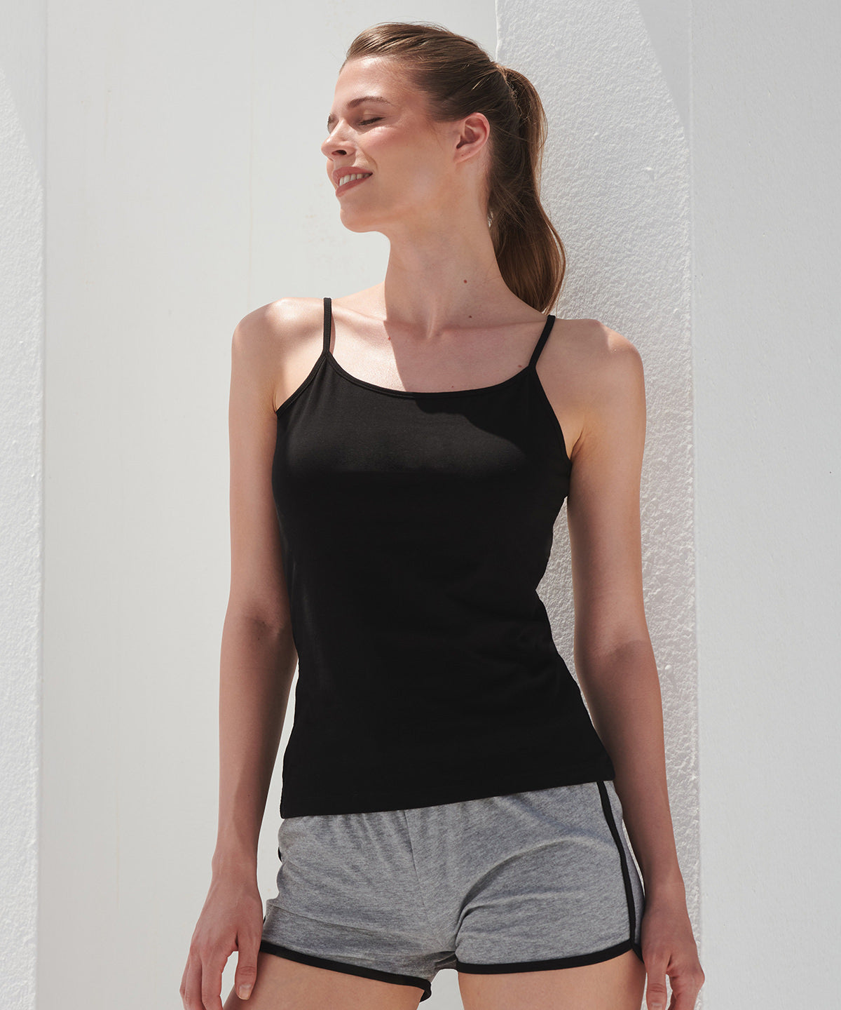 SF SK126 Women's feel-good stretch spaghetti vest