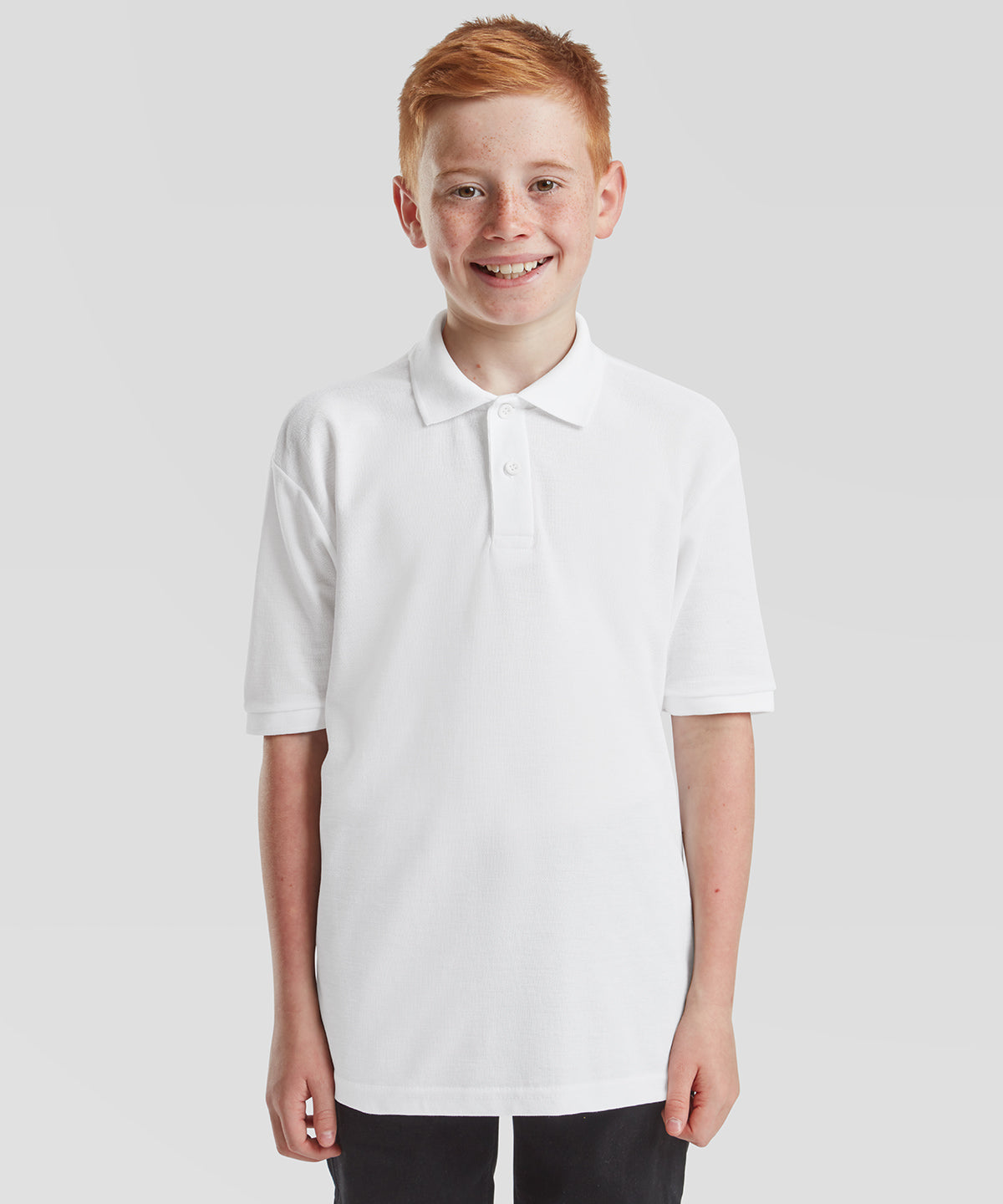 Fruit of the Loom SS417 Kids 65/35 piqué polo