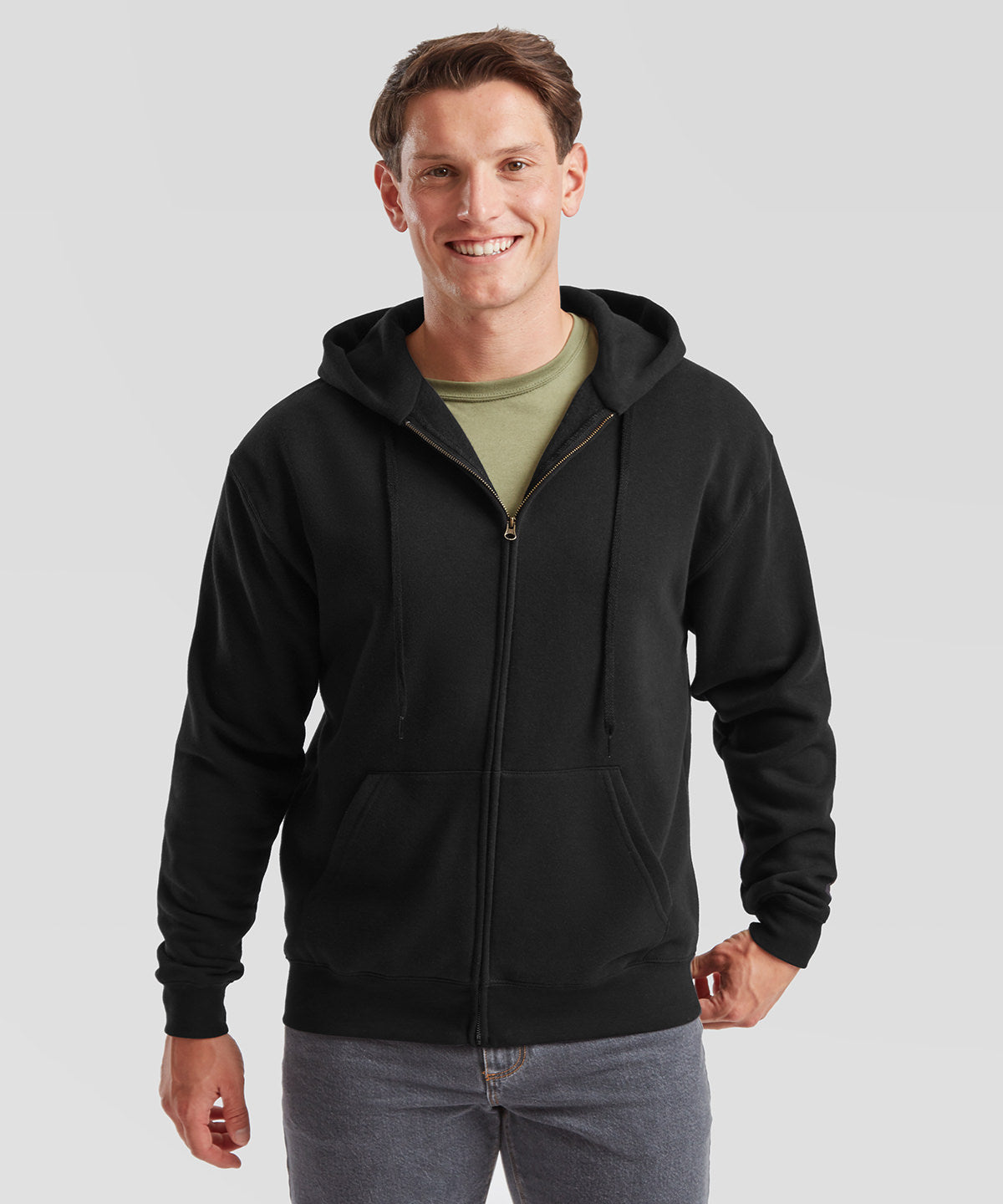 Fruit of the Loom SS822 Premium 70/30 hooded sweatshirt jacket