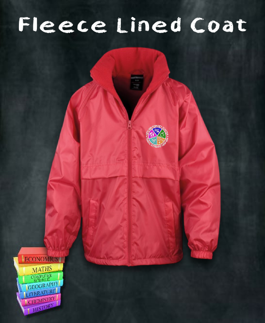 New Inn Primary School Fleece Lined Coat