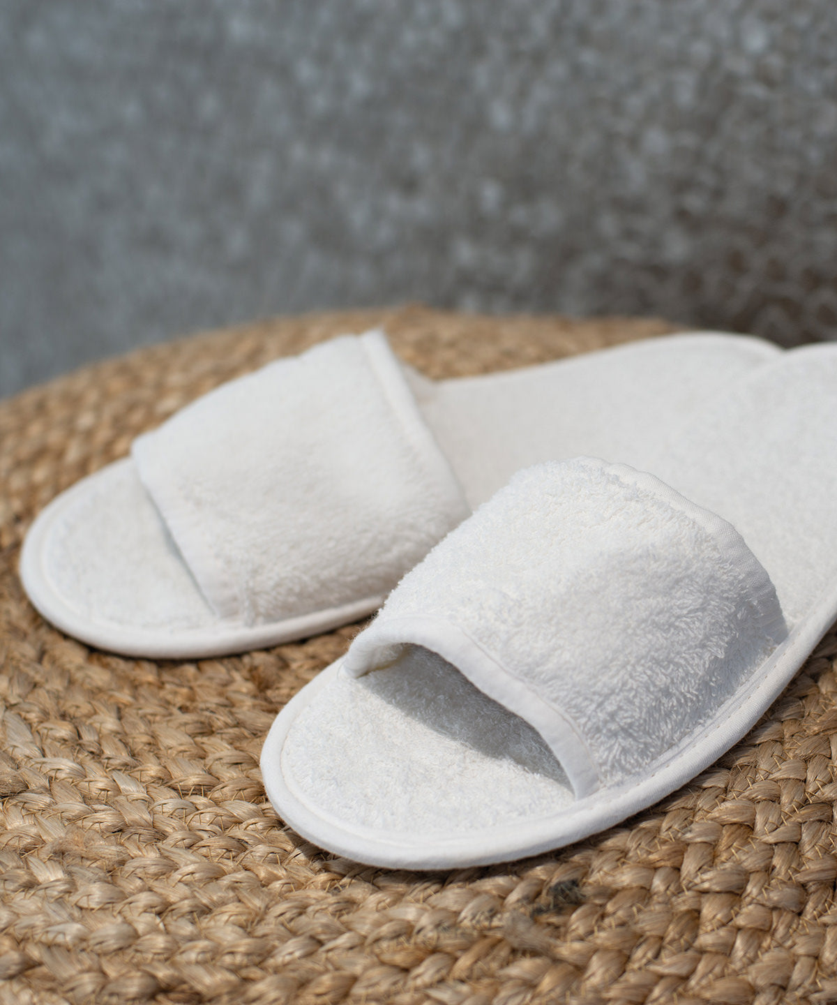 Towel City TC064 Classic terry slippers (open-toe)