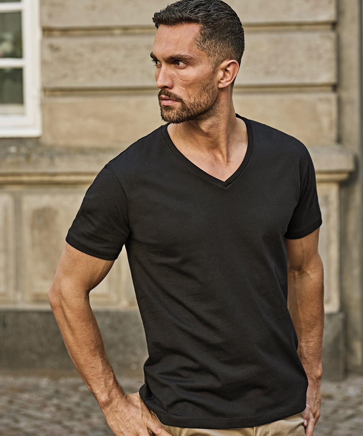 Tee Jays TJ077 Fashion v-neck Sof tee (8006)