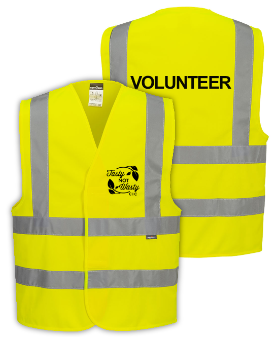 C470 - Hi-Vis Vest - Tasty Not Wasty