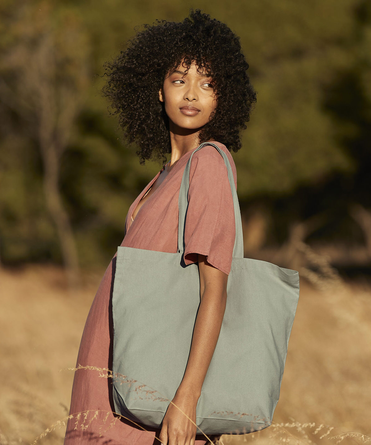 Westford Mill WM165 Organic cotton InCo. maxi bag for life