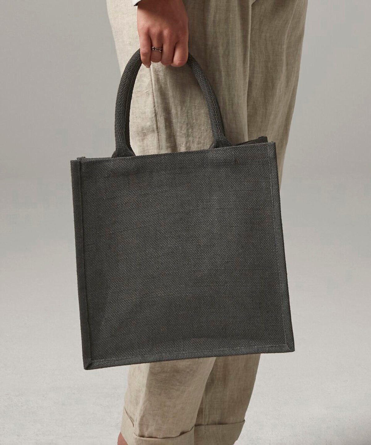 Westford Mill WM413 Jute midi tote